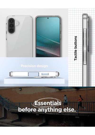 Galaxy A57 İle Uyumlu Kılıf Liquid Crystal Clear - Acs11127