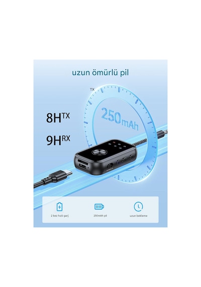 5.4 Bluetooth Alıcı -verici Rx-tx Aynı Anda 2 Cihaza Bağlanabilme Özelliği