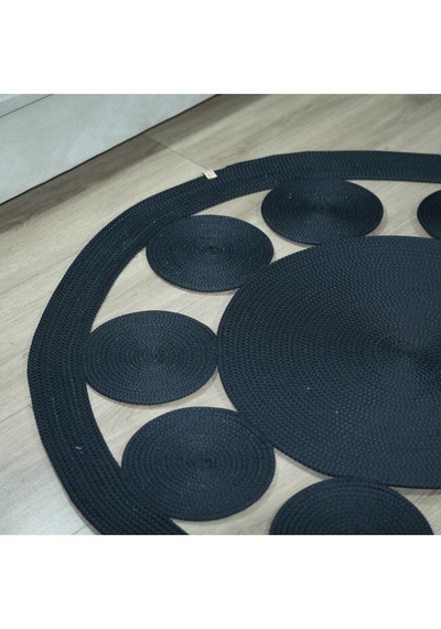 Zengin Design Home Kilim Siyah