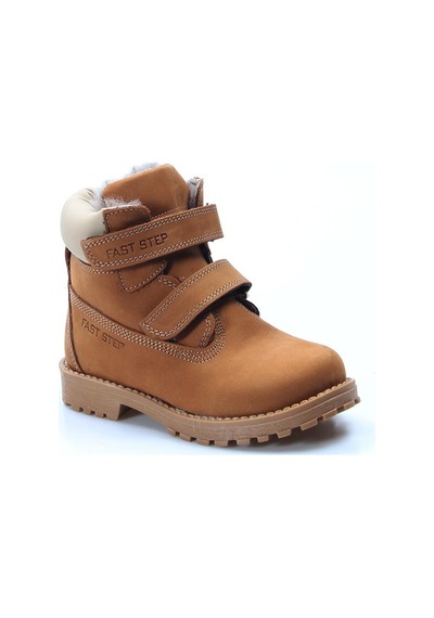 Fast Step Hakiki Deri Kürklü Unisex Çocuk Worker Bot 006kpa1001 001