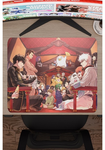 Gintama Anime V1 - 48x40 Xl Gaming Kauçuk Kaymaz Taban Mouse Pad Fare Altlığı