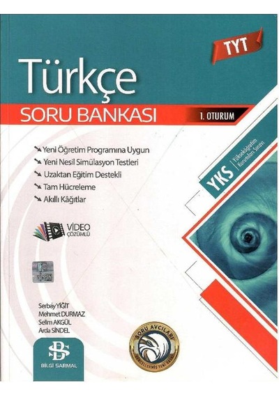 Bilgi Sarmal Tyt Türkçe Soru Bankası 1. Oturum- Mehmet Durmaz