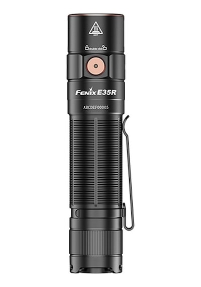 Fenix E35r 3100 Lümen El Feneri Siyah