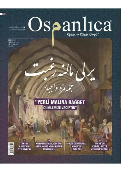 Aralık 2023 Osmanlıca Dergisi