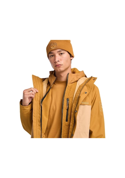 Timberland Benton Waterproof 3in1 Jacket Erkek Ceket Sarı