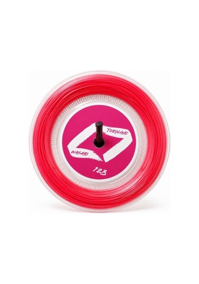 Toroline Wasabi Tenis Tel Makarası 1.23mm Neon Pembe Spin Ve Güç İçin İdeal