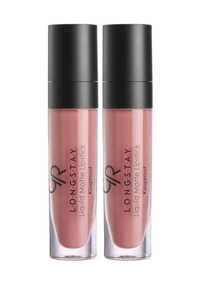Lipstick No 46 - Bulaşmayan Kalıcı Likit Mat Ruj 2 Paketi Genel