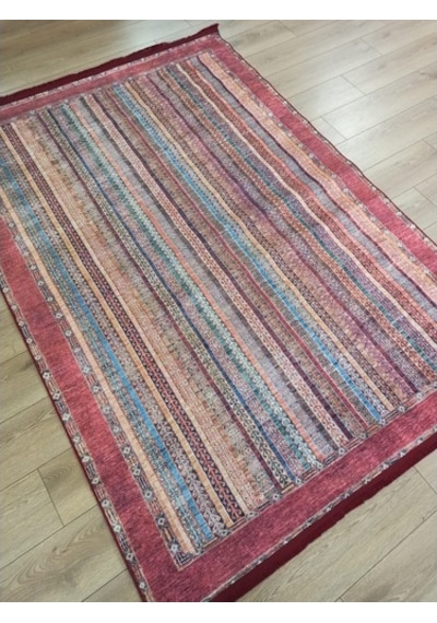 Çam Halı Gloria Td406 Multi Şal Desen Dokuma Saçaklı Kilim