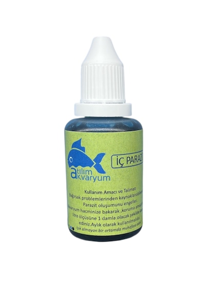 İç Parazit Giderici Premium Malahit Yeşili 30ml