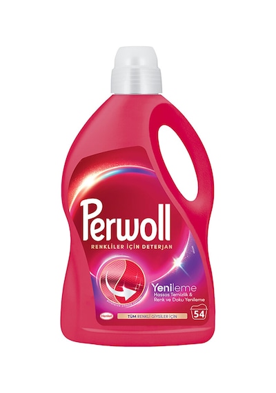 Perwoll Hassas Sıvı Çamaşır Deterjanı Renkliler 2,97l 54 Yıkama 2950 ML