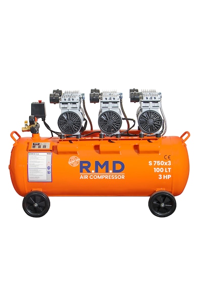 R.M.D Kompresör 100 Lt Hava Kompresörü Sessiz Ve Yağsız S750I3
