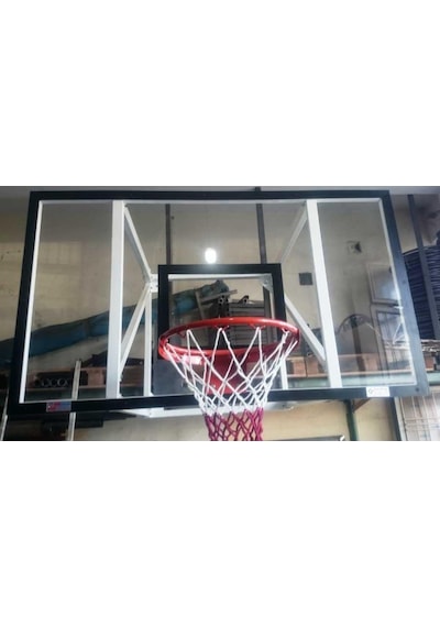 Adelinspor Basketbol Panya Seti 105 x 180 10 MM Akrilik Cam Sabit