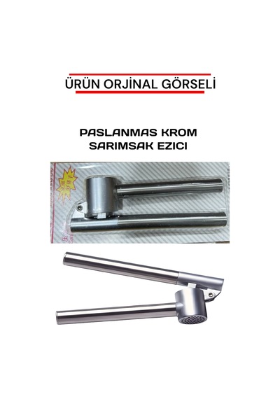 Paslanmaz Krom Sarımsak Ezici , Sarımsak Sıkacağı Çelik Diğer