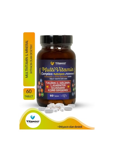 Vitapol Multi Vtamin Complex 60 Tablet 1400 Mg