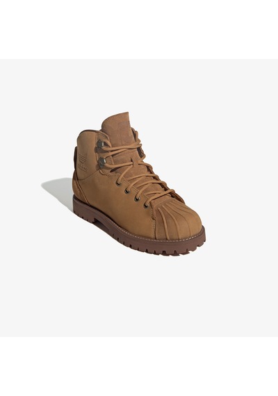 adidas Superstar Erkek Kahverengi Bot Js0703 Yeşil