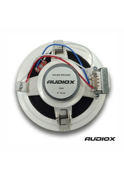 Audıox Cs-6 6" 16 Cm Hat Trafolu Tavan Hoparlörü Gömme Alçıpan Asma Tavan Hoparlörü