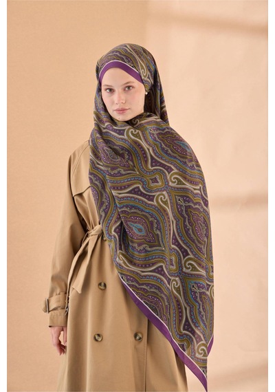 Silk Home Organik Şal 471001-12 Çok Renkli