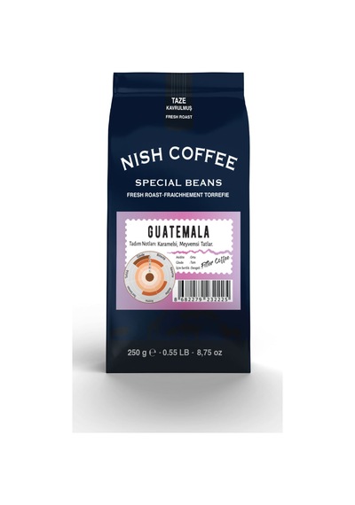 Nish Filtre Kahve Guatemala 2 X 250 Gr Öğütülmüş