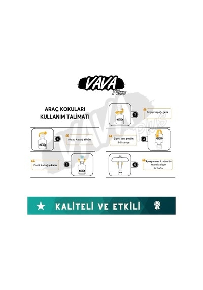 Vavaplus Araç Oto Parfümü 4 Adet 8 Ml Karışık