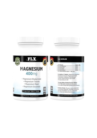 Magnesium Malat 180 Tablet & Nevfix Vitamin D3-k2 120 Tablet