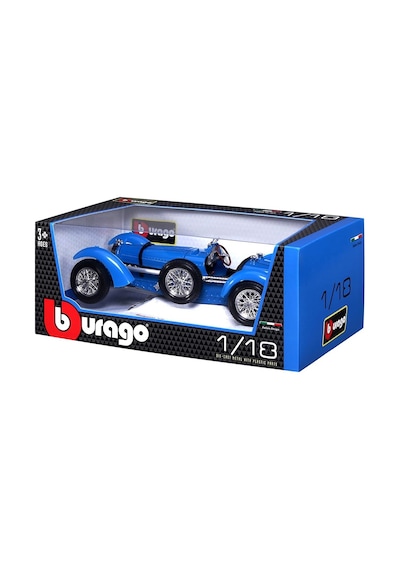 Burago 1:18 Bugatti Type 59 1934 Mavi Model Araba