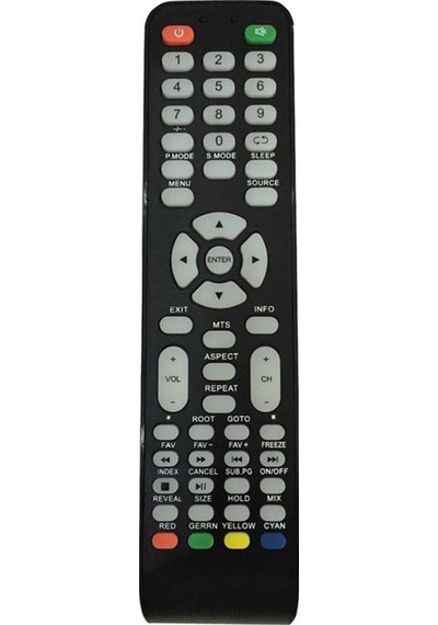 Saba Uyumlu Uydulu Lcd Tv Kumandası