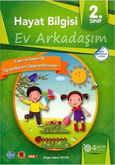 4 Adım 2.Sınıf Hayat Bilgisi Ev Arkadaşım