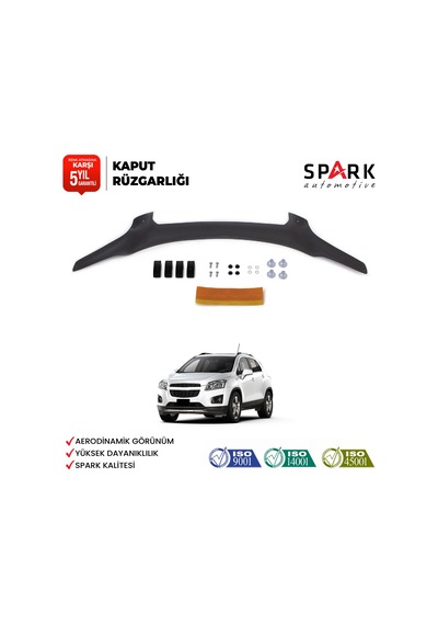 Chevrolet Captiva 2006-2012 Yıl Aralığı Uyumlu Kaput Rüzgarlığı 3mm