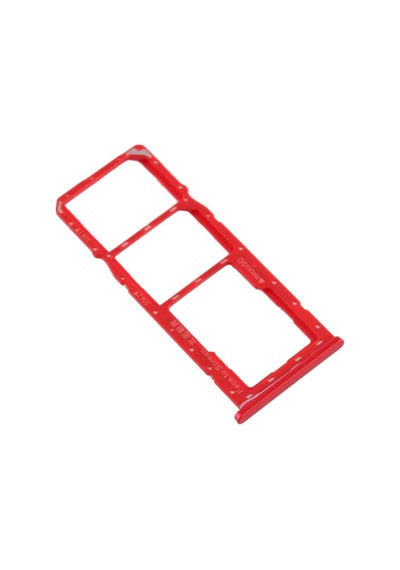 Realme C3i Uyumlu Sim Kapağı Red