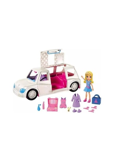 Polly Pocket Polly ve Beyaz Limuzin Oyun  Seti