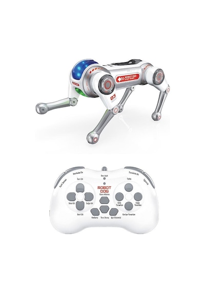 Bagajon Brb1 Aı Akıllı Robot Köpek 2.4ghz Uzaktan Kumandalı Sesli Komutlu Rgb Işıklı Programlanabilir Akrobatik Oyuncak