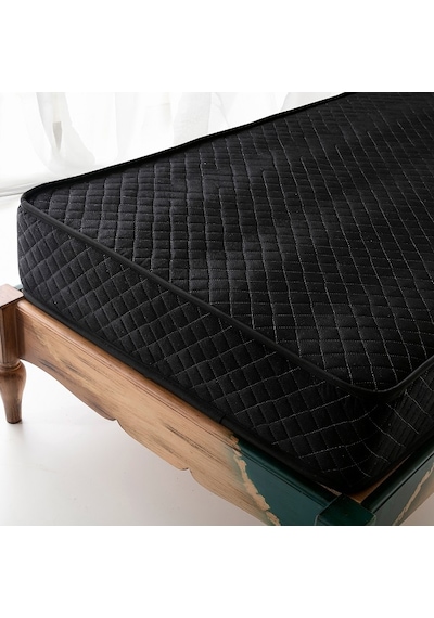 80 x 150 Pc Parrot Dark Ortopedik Tek Kişilik Yaylı Yatak
