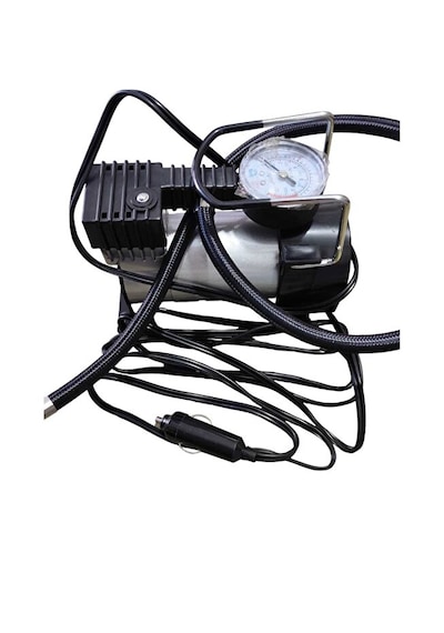 Fıscher 12 Volt Şişirme Pompası - Kamp Pompası - Çakmaklık Girişli Pompa - Çadır Yatak Top Pompası