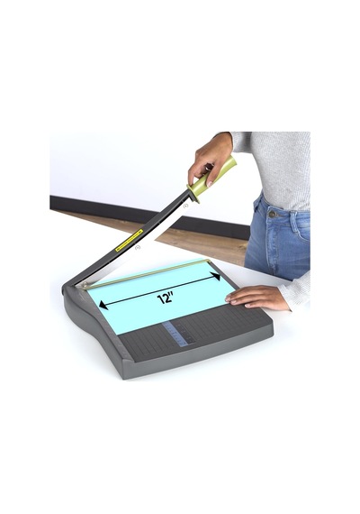 Swingline Guillotine Kağıt Traş Makinesi, Klasik Kesim Lite, 30,5 Cm Uzunluk, 10 Yaprak Kapasite 9312 30,5 Cm