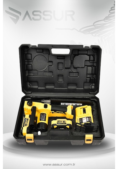 Assur ASR781 21 V Çift Akü Testere Sarı