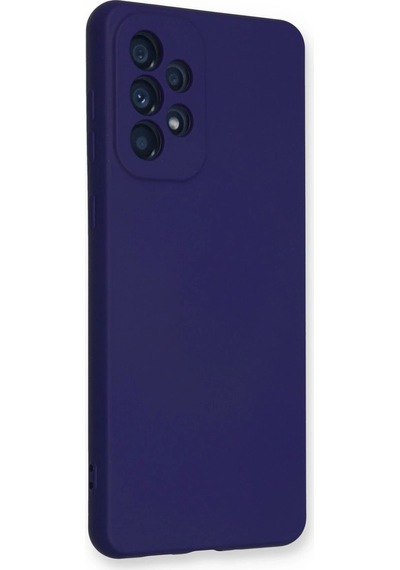 Cosmotex Newface Samsung Galaxy Uyumlu  A33 5g Kılıf Nano İçi Kadife Silikon - Mor
