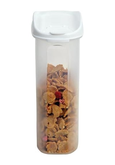 Moonstar Kuru Gıda Bakliyat Saklama Kabı 24 L 6 Lı Set Beyaz-Ma