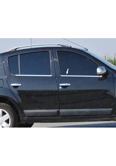 Dacia Sandero Krom Cam Çıtası 4 Pcs. P.Çelik 2006-2012