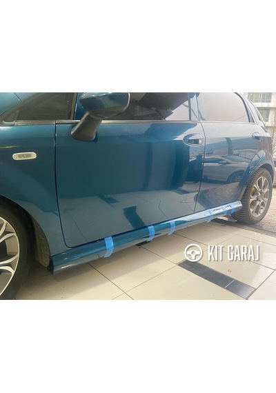Kit Garaj Fiat Punto Marşpiyel Çift Plastik Boyasız