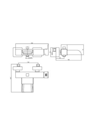 Eca Natura Banyo Bataryası 402102250 20 Yıl Garanti E.c.a Krom