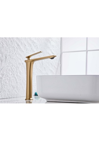 Forma Uzun Lavabo Bataryası Mat Pırınc-altın Mat Pirinç Altın