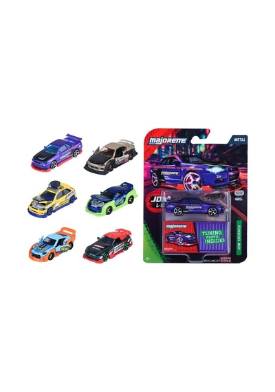 8504101001 ''jdm Legends Deluxe Cars, 6-asst.freewheel, Die-cast, Opening And T Belirtilen Fiyat, Tekli Satış İçin Adet Fiyatıdır.