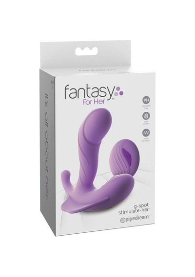 Pipedream Fantasy G-spot Uyarımı İçin, Mor, Tek Beden