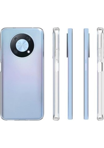 Huawei Nova Y90 İle Uyumlu Kılıf Şeffaf Esnek Silikon Telefon Kılıfı Kapak