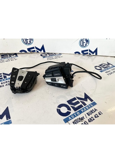 Bmw Direksiyon Kontrol Düğmesi G20-g21-g05-g29-g15 Krom