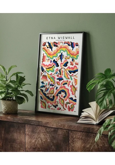 Çerçevesiz Poster Etna Wiswall Kolka