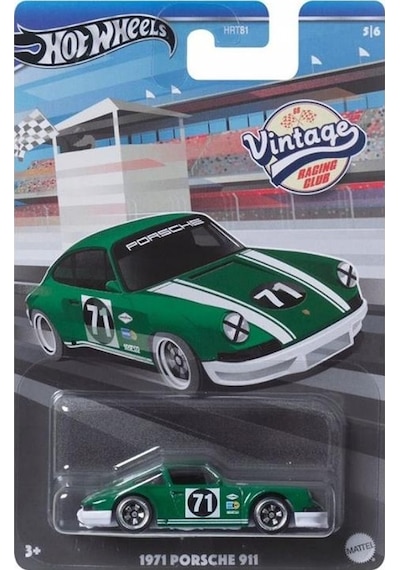 Mattel Hot Wheels 2024 71 Porsche 911 Vintage Racing Club Hrv04