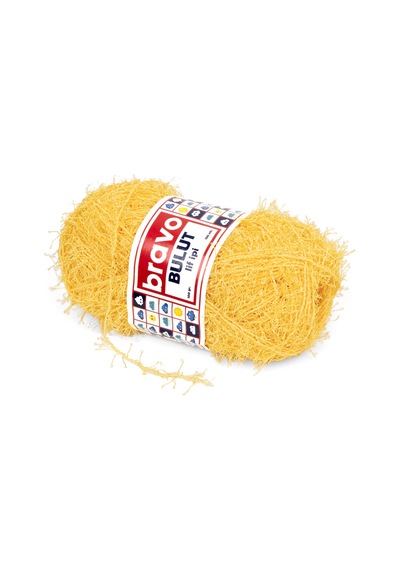 Bulut Sakal Lif İplik 100 Gr 100 Metre Renk Kodu:403 Açık Sarı