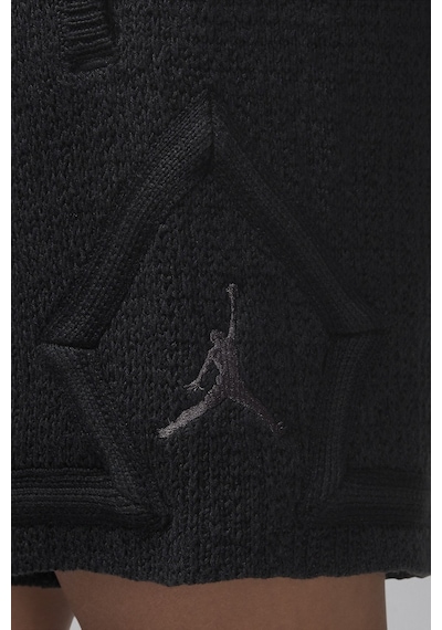 Nike Air Jordan Loose Fit Women's Knit Shorts Kadın Bol Kesim Örgü Şort Siyah Siyah