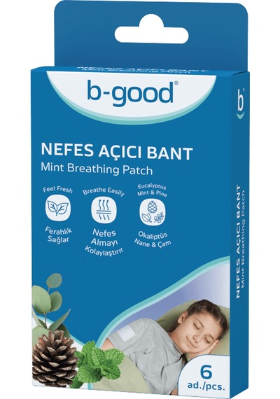 B-Good Nefes Açıcı Bant 6Lı